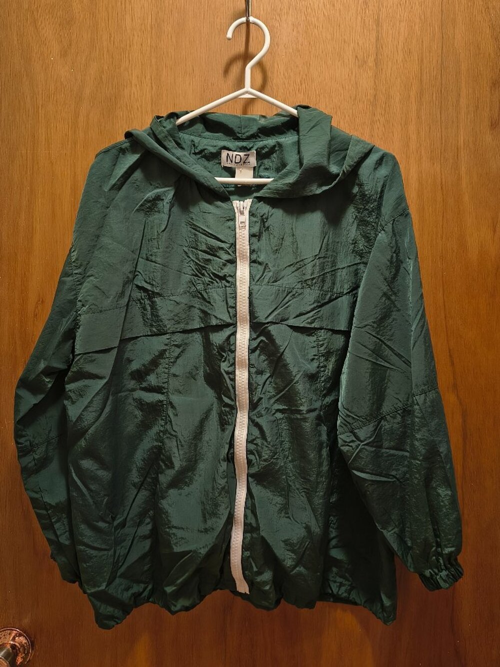 Vintage Windbreaker, Bottle Green, one size / L